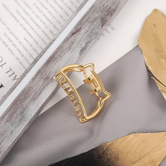 YULIN Haarklammer, Gold Silber, Damen - Bild 1