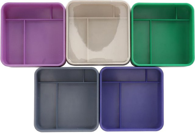 Neoglint Uhrenreparaturwerkzeug-Aufbewahrungsbox, 5 Schichten, gray, Herren - Bild 1
