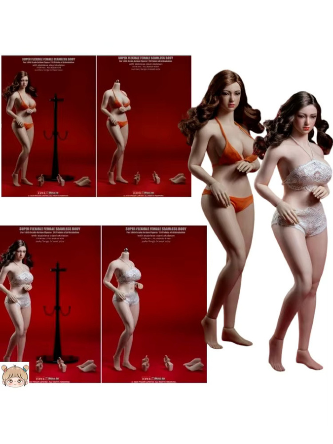 TBLeague S38 S38A S39 S39A 1/6 Plus Size Superflexibler Nahtloser Körper Weibliche 12-Zoll-Actionfigur Puppe Spielzeug - Bild 3