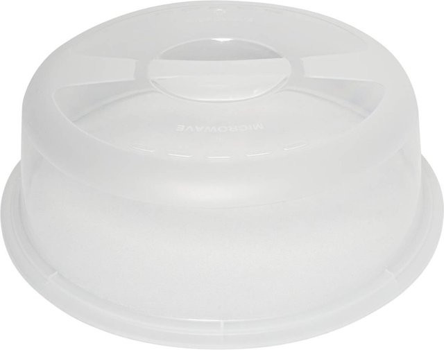 MICHELINO Mikrowellen-Abdeckhaube rund, transparent, Durchmesser: 26 cm - Bild 1