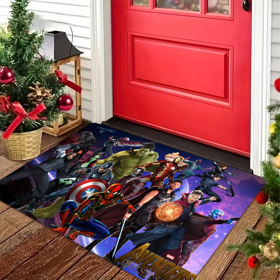 Marvel Fußmatte Avengers Helden-Treffen mit Cartoon-Muster in Multicolour von Beast Kingdom - Bild 5