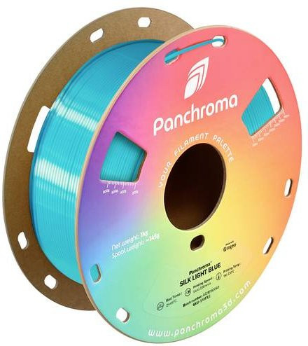 Polymaker Panchroma Silk PLA Filament 1.75mm Hellblau 1000g - Bild 1