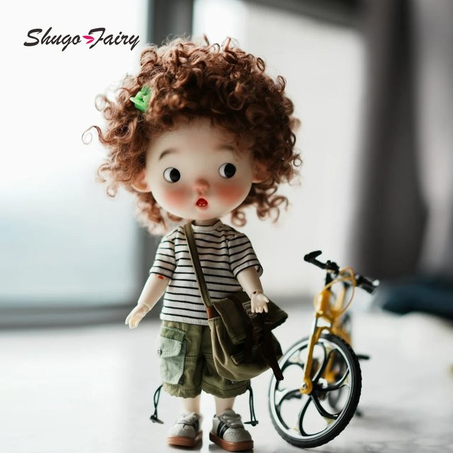 OB11 Wusw 1/6 Bjd-Puppen, Kugelgelenk, NudeDoll NormalSkin, Bunt / Mehrfarbig - Bild 1