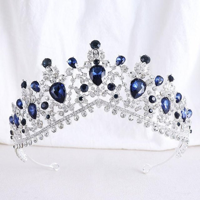 Wucifang Jewelry Brautkrone, Kristall, Strass, gray, Damen - Bild 1