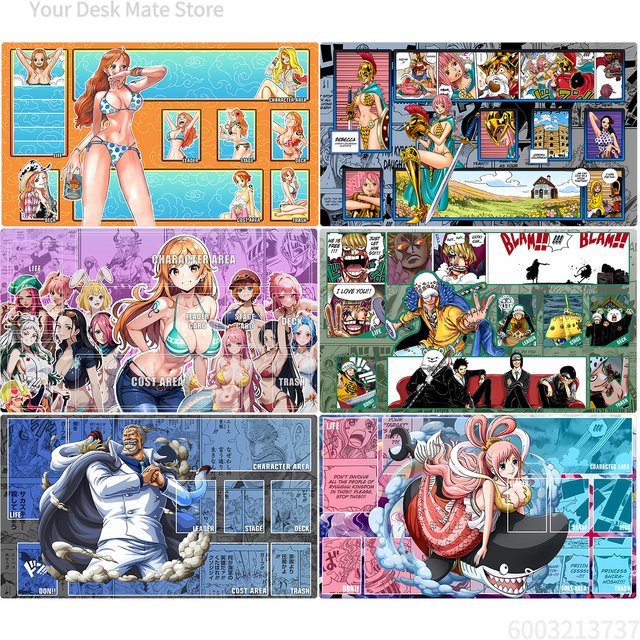 Bandai One Piece Kartenspiel-Spielmatte, Piraten, Bunt / Mehrfarbig - Bild 1