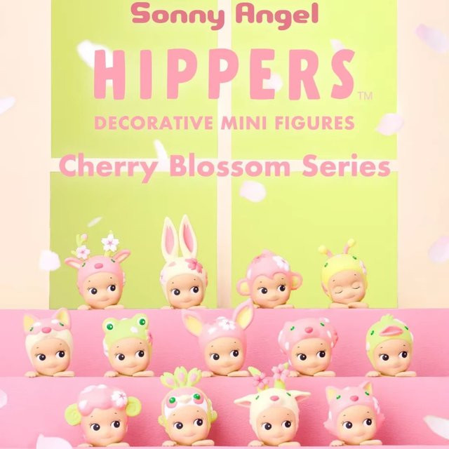 Sonny Angel Kirschblüten-Hippie-Serie, Einzelfigur, Blindbox - Bild 1