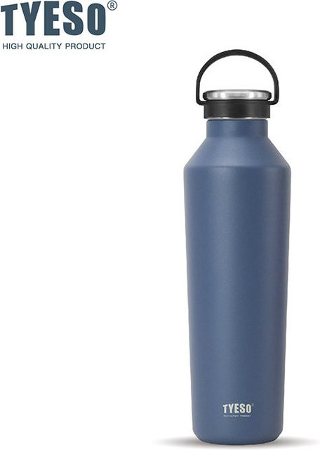 Tyeso Vakuum-Isolierflasche mit Tragegriff für Outdoor und Sport, 900 ml, in Grün oder Blau - Bild 1