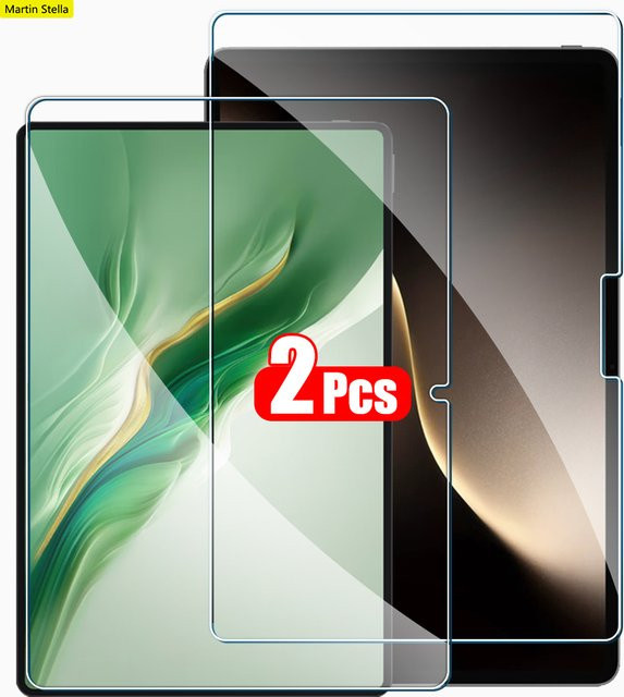 2 Stück Displayschutzfolie aus gehärtetem Glas für Honor MagicPad 2 und MagicPad 3, transparent - Bild 1