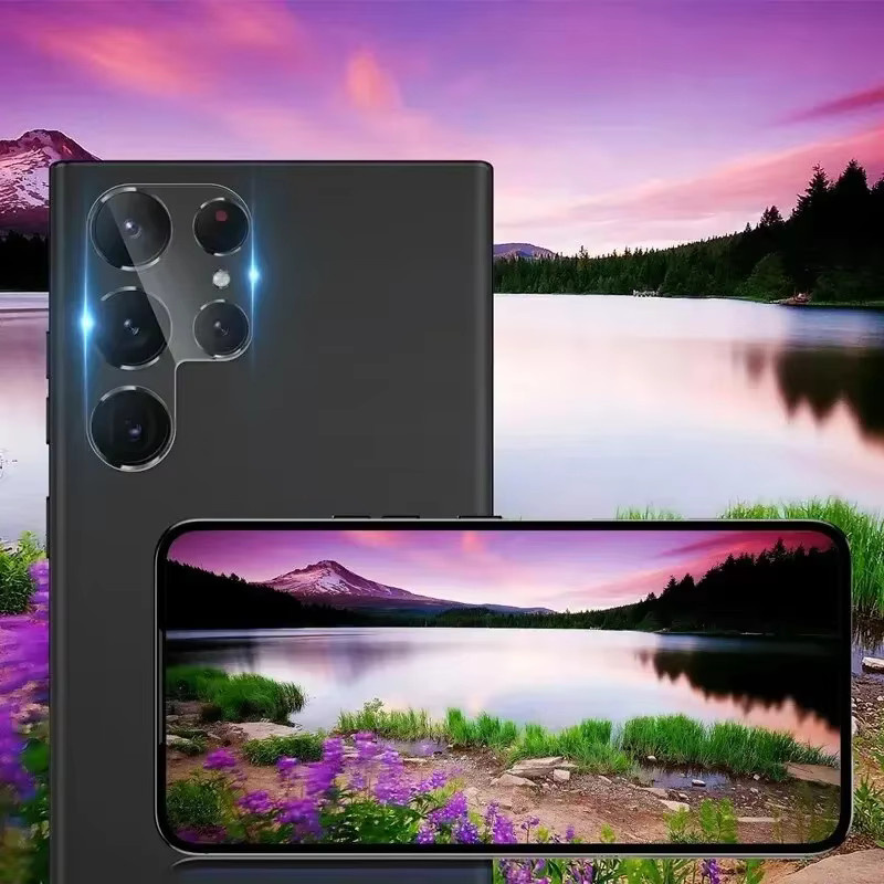9H HD gehärtetes Glas Kameraobjektivschutz für Samsung Galaxy S26 S25 Edge S24 S23 FE Plus Ultra, transparent - Bild 6