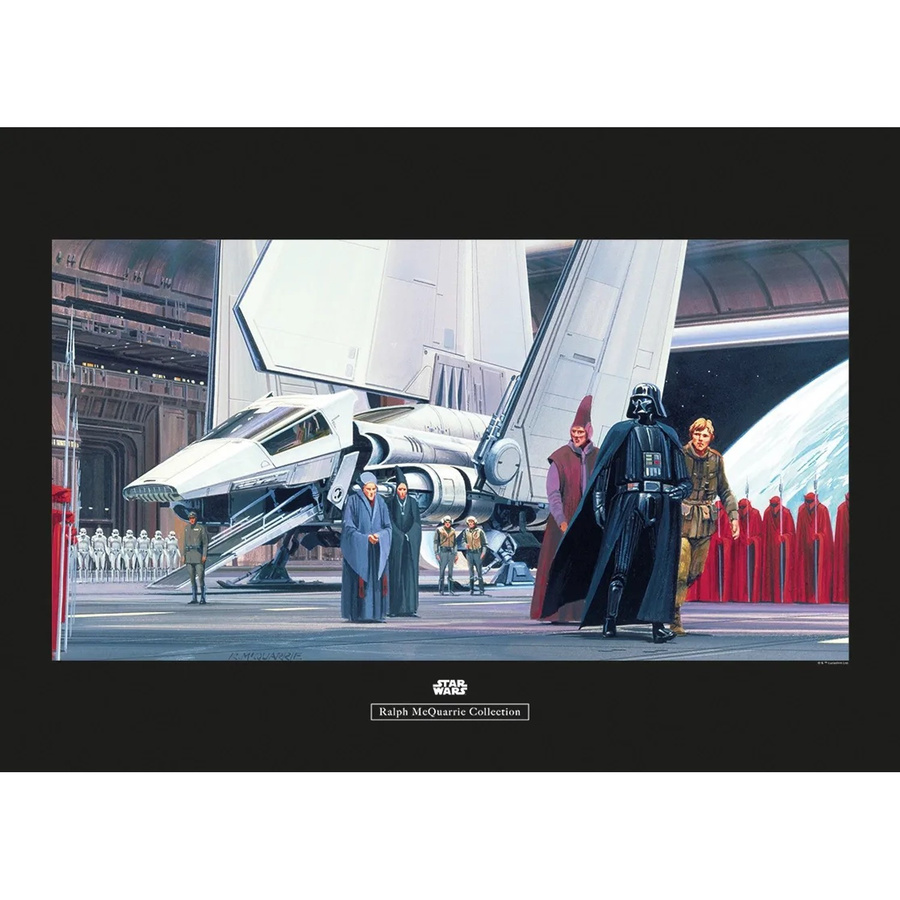 Komar Star Wars Wandbild Dock aus Qualitätsvlies, Multicolor, Breite: 70 cm, Höhe: 50 cm - Bild 2