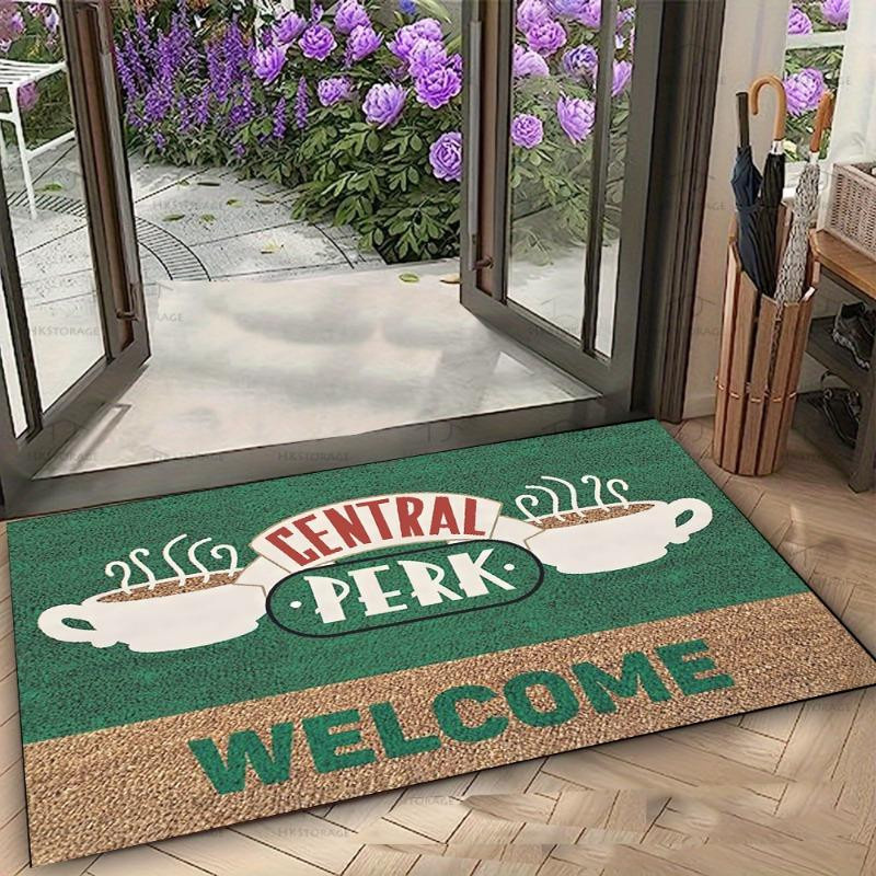 Friends Central Perk Logo Fußmatte mit Kaffeetassen-Druck für Innen und Außen, B/T: 60 x 40 cm - Bild 2