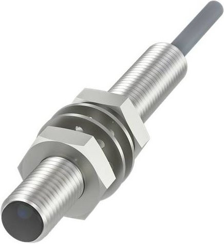 Balluff Induktiver Näherungsschalter BES 516-324-SA26-02 BES02HK, PNP Schließer, bündig, Silber, Durchmesser: 8 mm, Länge: 55,5 mm - Bild 1