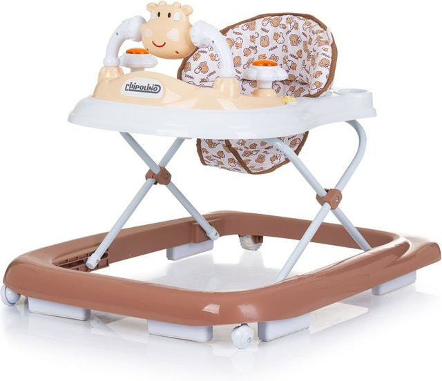 Chipolino Lauflernhilfe Little Cow in Braun mit Musik, Licht und höhenverstellbaren Rädern inklusive Stopper - Bild 1