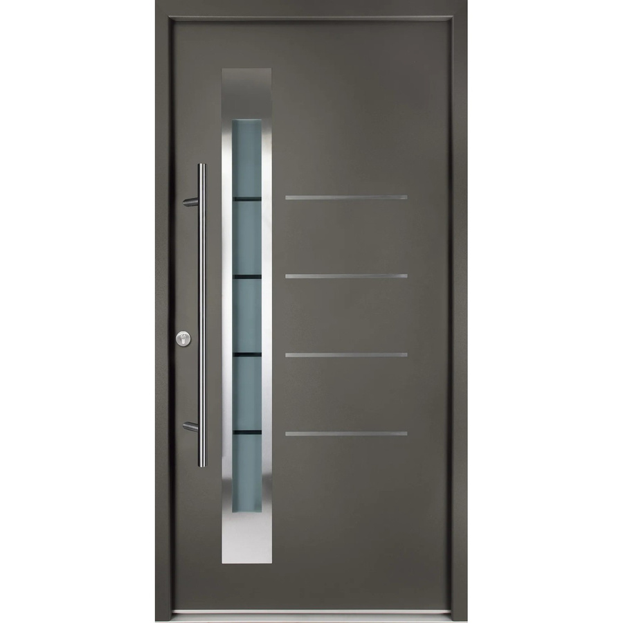 Splendoor Thermospace Haustür Berlin Prime mit Glaseinsatz, Anthrazit, B/H: 100 x 210 cm - Bild 2
