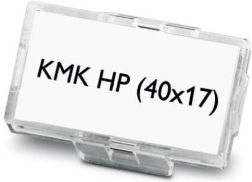 Phoenix Contact KMK HP 0830723 Kennzeichnungsträger Transparent, Montage mit Kabelbindern, 50 Stück - Bild 1
