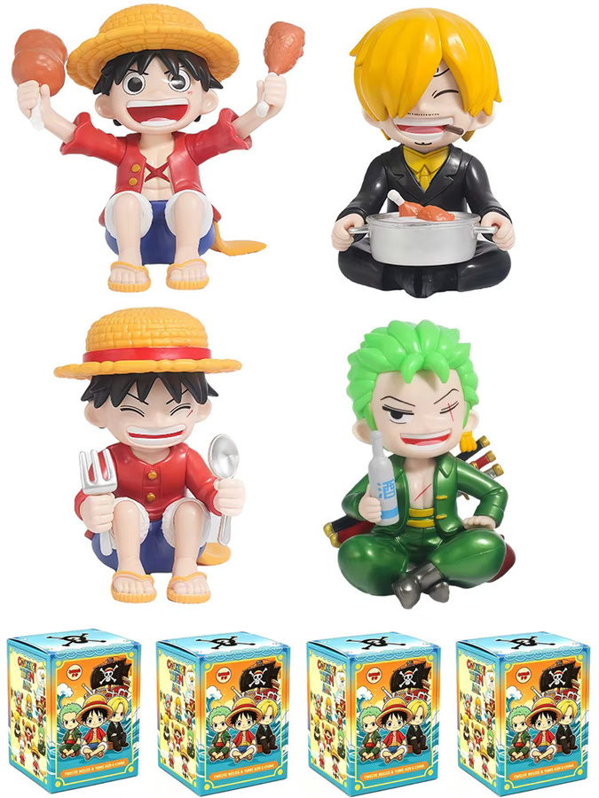 Bandai One Piece Anime-Figur, Q-Version, Kunststoff, Bunt / Mehrfarbig - Bild 3