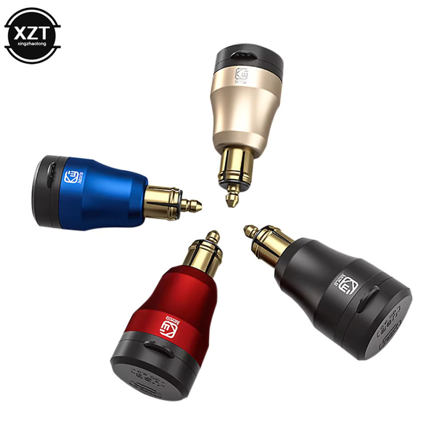 WYMECT Universelles USB-Ladegerät 30 W mit PD Typ C und QC 3.0 Schnellladefunktion, wasserdichter Adapter für Hella DIN-Buchse sowie BMW, Ducati und Triumph Motorräder, Multicolor - Bild 2