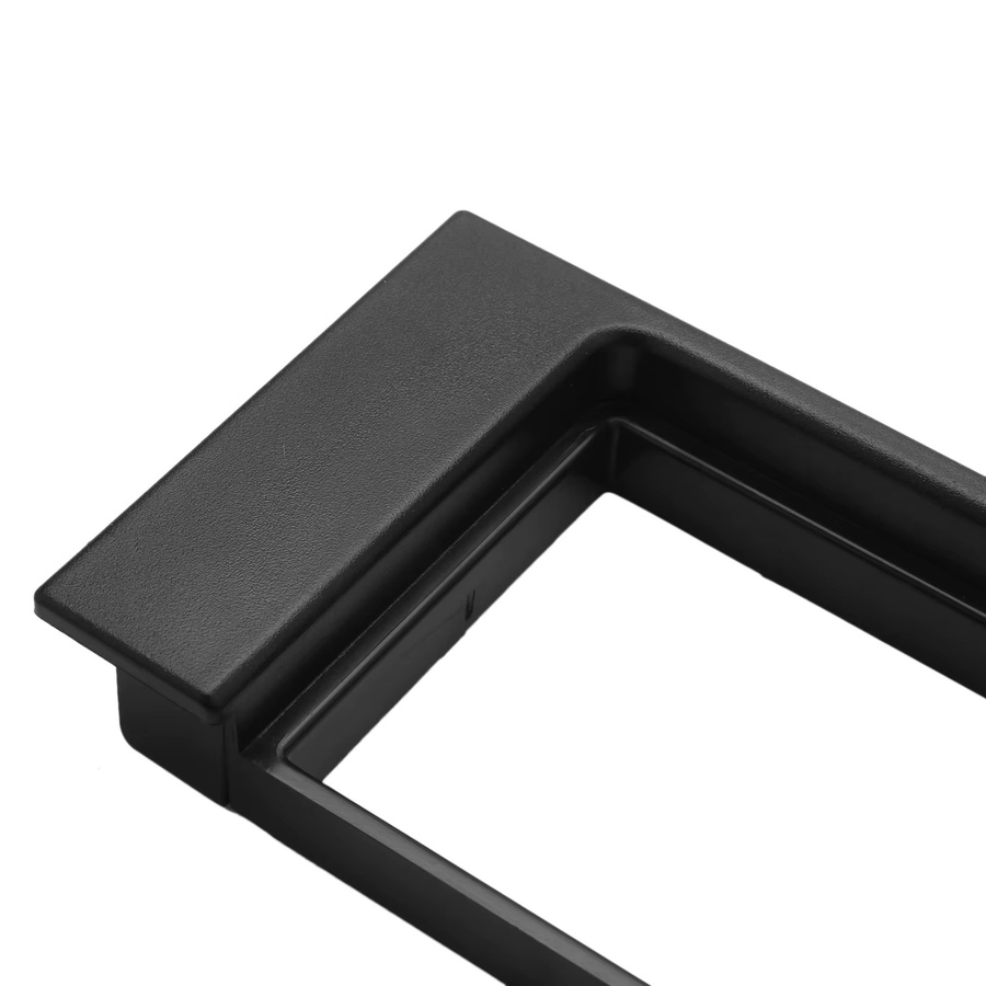 1 DIN Autoradio Blende als Adapter Rahmen für Audi A4 B6 2014-2017 in Schwarz - Bild 3