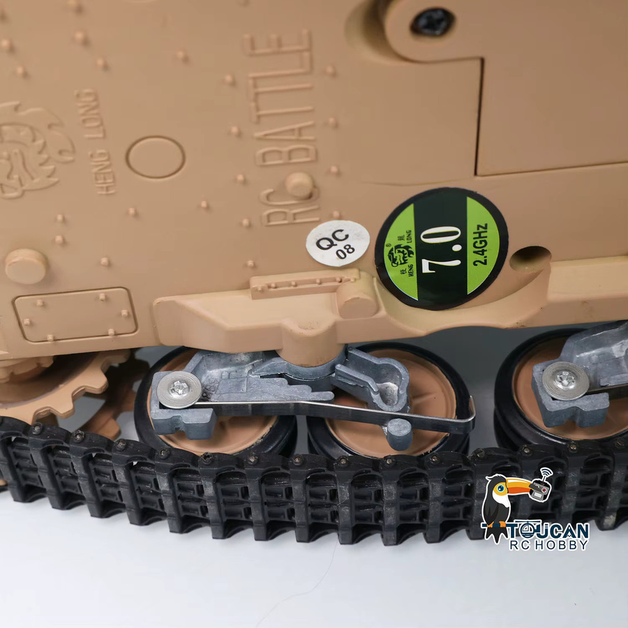 Heng Long Panzer IV F RC Panzer, 1/16, Fahrgestell mit Kunststoffketten Rädern - Bild 4