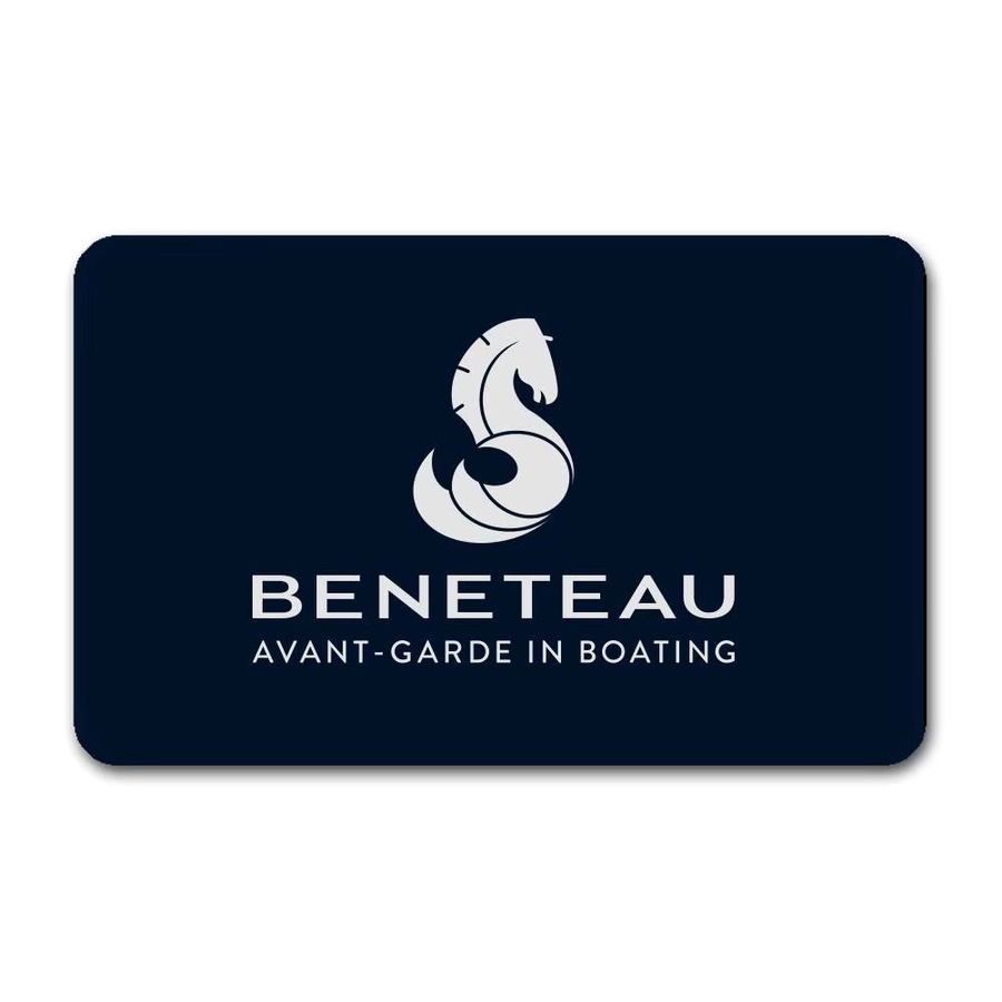 B-BENETEAU Logo Bodenmatte rutschfest für Waschküche, Balkon und Wohnzimmer - Bild 7