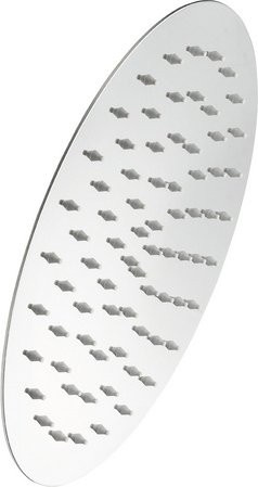 WELLWATER Brause Adara rund in Chrom und Silber, Länge: 25 cm - Bild 1