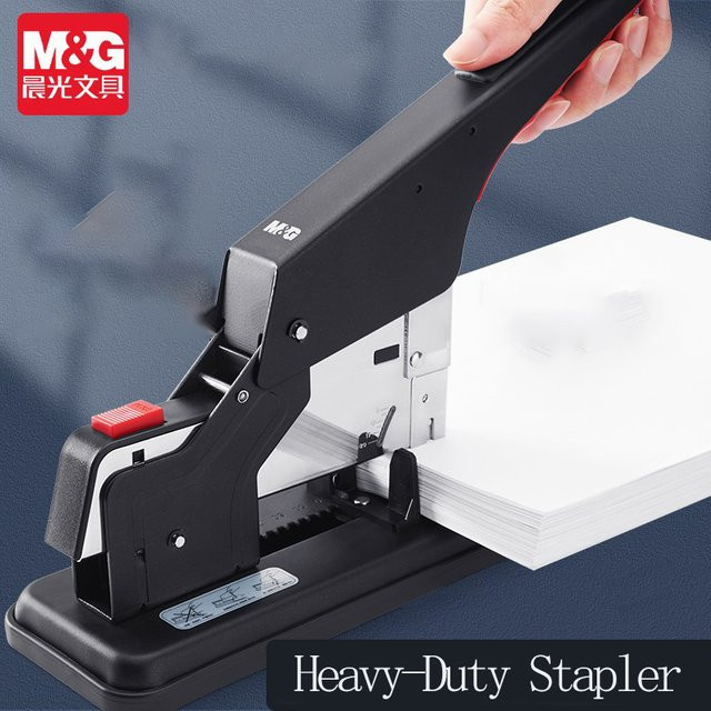 M&G Heavy Duty Handhefter in Schwarz für 2 bis 200 Blatt, kompatibel mit 23/13 Heftklammern - Bild 1