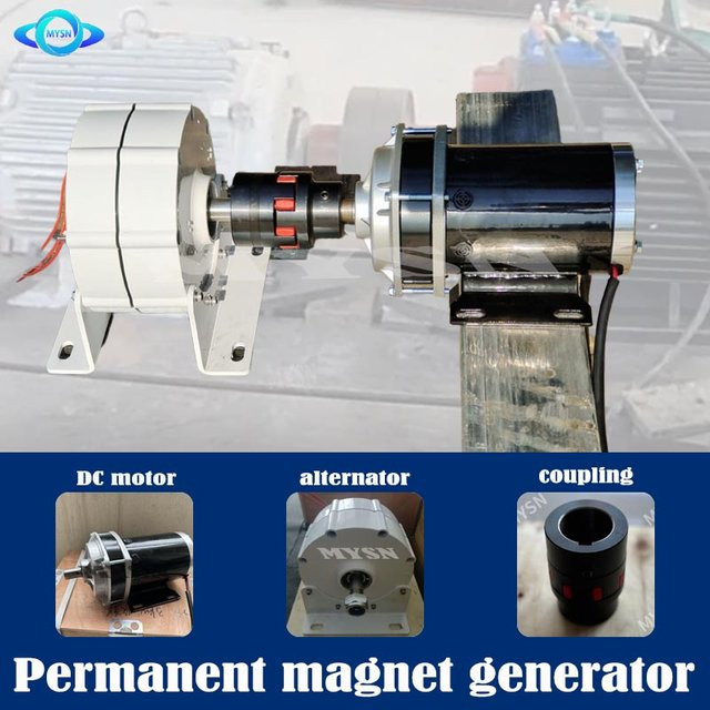MYSN Permanentmagnetgenerator 3000W 6KW 48V 5KW Lichtmaschinenset für Outdoor Camping und RV - Bild 1