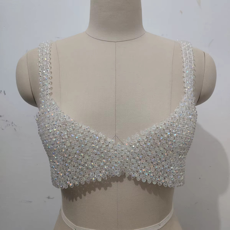 Perlen Top Damen - Bild 2
