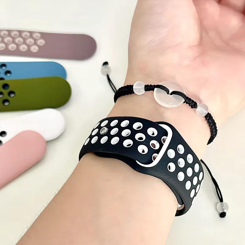 NEY Uhrenarmband Silikon, Schwarz, Unisex - Bild 4