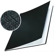 Leitz impressBIND Buchbindemappe Hardcover A4 für 70 Blatt 80 g/m2 in Schwarz und Weiß - Bild 1