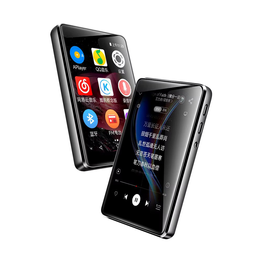 Famue PA03 Mini WiFi MP3-Player mit Android-System, Bluetooth 5.3 und 80G Speicher, Schwarz - Bild 7