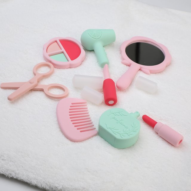 Yiran toy Make-up Simulation Kosmetik Spielzeug Set, 8-teiliges Set, rosa - Bild 1