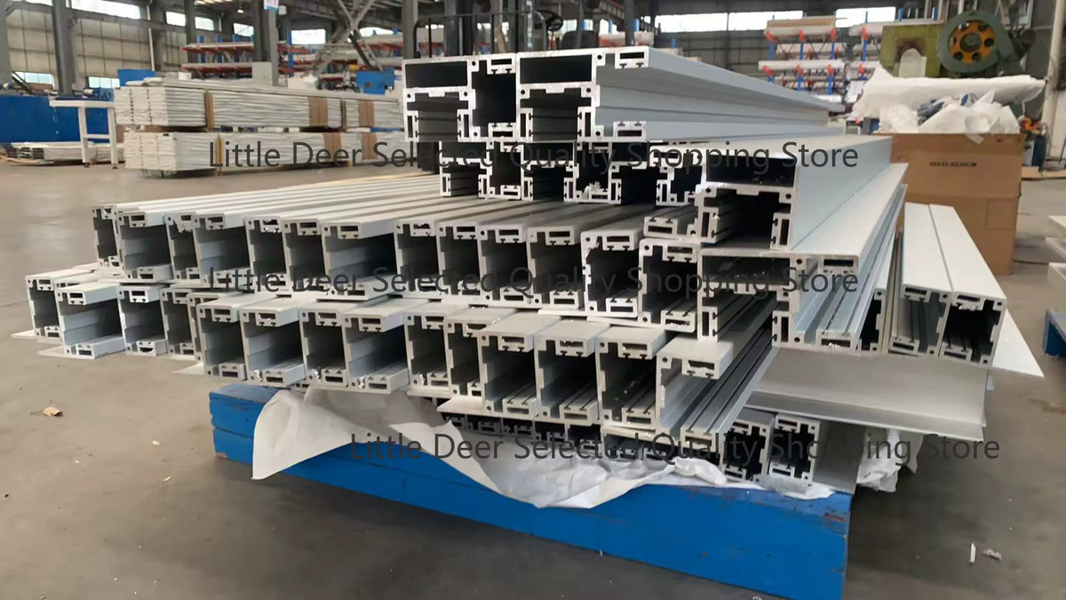 Emcy Aluminium-Hochwasserschutz-Tür in Silber - Bild 2