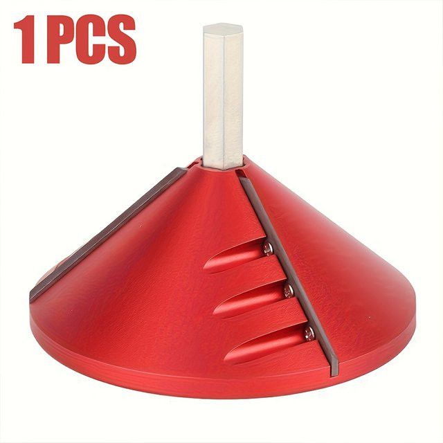 HUHAO 2-in-1 PVC Entgratwerkzeug in Rot für Innen- und Außenschnitte an CPVC, ABS, PP und PE Rohren - Bild 1