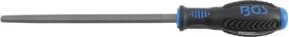 BGS Werkstattfeile 6579 flach in Grau, Länge: 150 mm - Bild 1