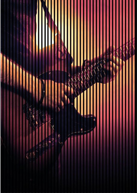 FN Acustico Akustikplatte Riff 1 in Bunt aus PET und MDF, B/H/T: 1.693 x 2.400 x 19 mm - Bild 1
