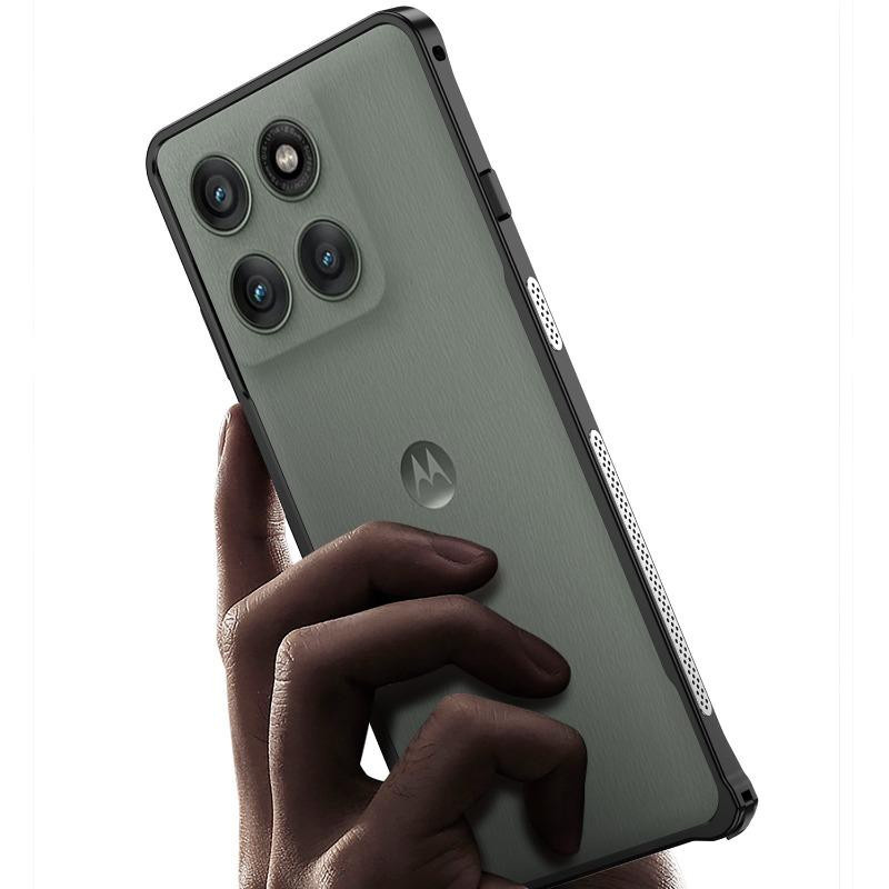 Stoßfeste Metall Schutzhülle für Motorola Edge 70 60 Fusion in Grün - Bild 1