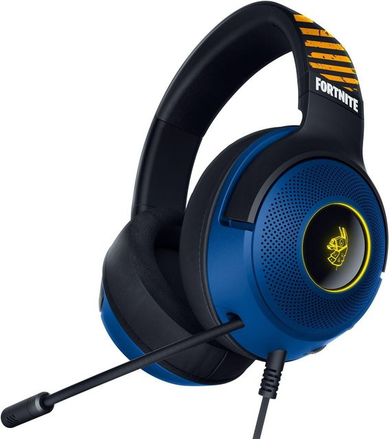 Razer Kraken V3 X Fortnite Edition Gaming-Headset Over-Ear in Blau mit USB-A Anschluss - Bild 2