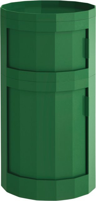 HAY Facet Cabinet in Grün aus recyceltem ABS - Bild 1