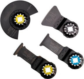 Metabo 4-teiliges Blattset für Multitools aus HCS für Holz und Metall mit Starlock Anschluss - Bild 1