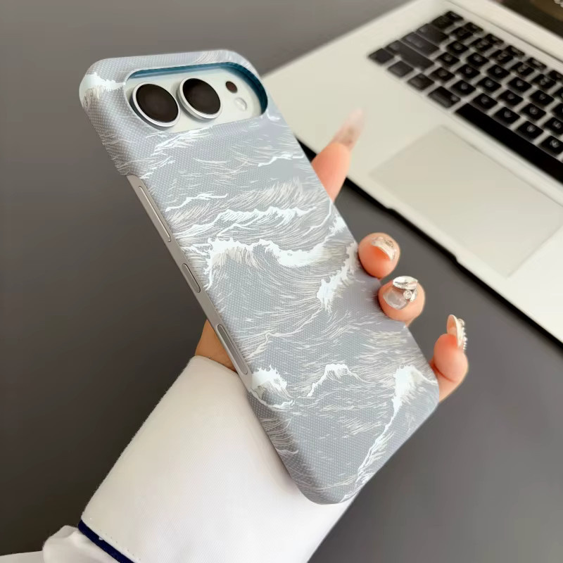 Rahmenlose ultradünne Kohlefaser-Magnethülle für Honor Magic 8 Pro in Matt, kompatibel mit MagSafe und kabellosem Laden, Mehrfarbig - Bild 1
