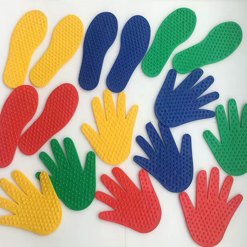 soulbao Hand & Fuß Pads Koordination Spiel, Bunt / Mehrfarbig, 4/12-teiliges Set - Bild 5