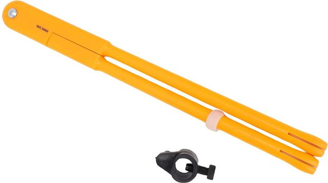 GoolRC Demonstrationszirkel mit Saugfuß aus Kunststoff für Mathematik und Holzbearbeitung, Orange - Bild 1