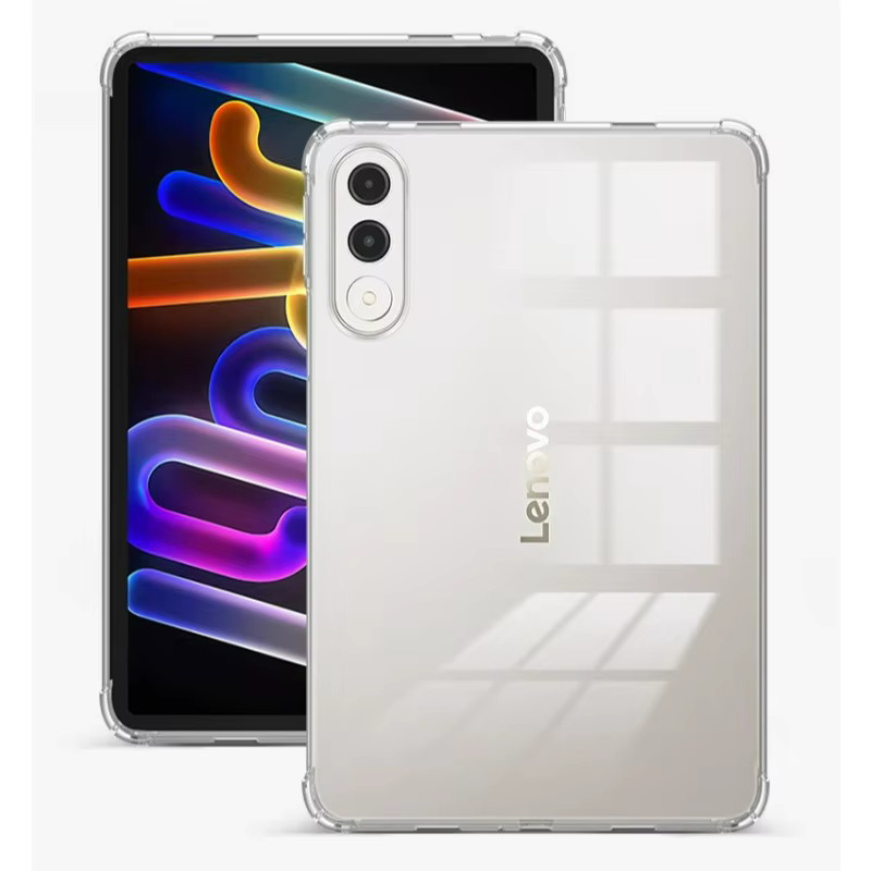 ZNOVAY Silikon Schutzhülle für Lenovo Xiaoxin Pad Pro GT 11,1 Zoll 2025 TB710FU, Transparent, Stoßfest mit Airbags - Bild 3