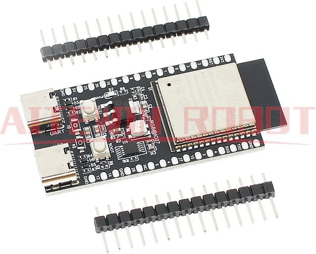AITEWIN ROBOT ESP32-C5-DevKitC-1 Entwicklungsboard mit Dual-Frequenz 2,4 GHz und 5 GHz WLAN, WiFi 6, 4MB Flash und CH340, 30 Pins, Schwarz - Bild 1