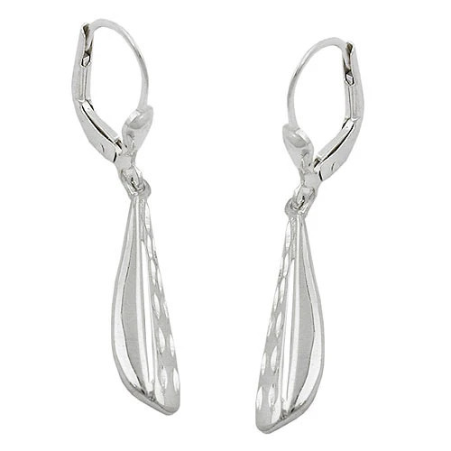 SIGO Ohrringe Brisur, 925 Silber, Diamantiert, Unisex - Bild 1