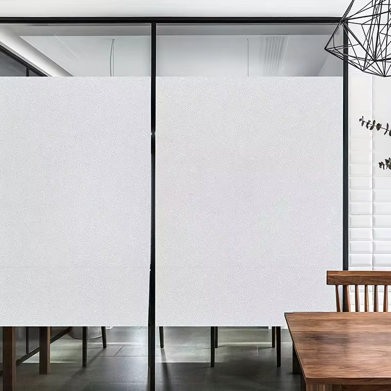 BUNPIG Sichtschutz-Fensterfolie mattiert, transparent, selbstklebend, rechteckig - Bild 2