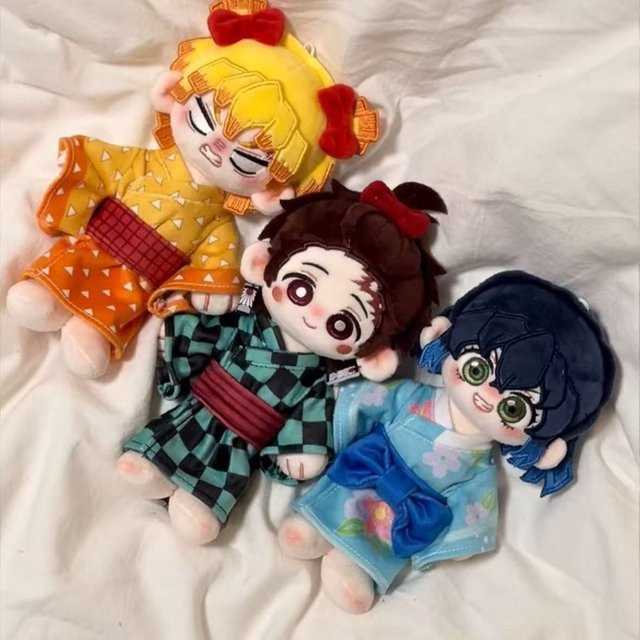 Bandai Demon Slayer Yoriichi Baumwollpuppe, Plüsch / Textil, 15cm - Bild 1