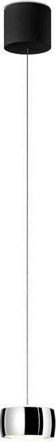 Oligo Grace LED-Pendelleuchte 1-flammig in Chrom und Schwarz matt mit Tunable White (2200K - 5000K) und unsichtbarer Höhenverstellung - Bild 1