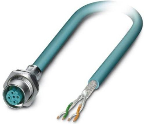 Phoenix Contact Netzwerkkabel CAT 5e SF/UTP Blau 4 x 0.14mm² für Ethernet/LAN - Bild 1